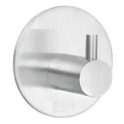 Smedbo Design Haken rund, selbstklebend, Accessoires, B1101, edelstahl gebürstet