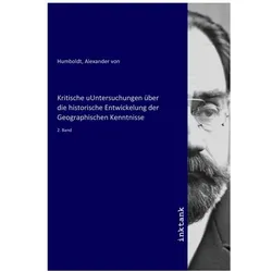 Kritische uUntersuchungen über die historische Entwickelung der Geographischen Kenntnisse, Fachbücher