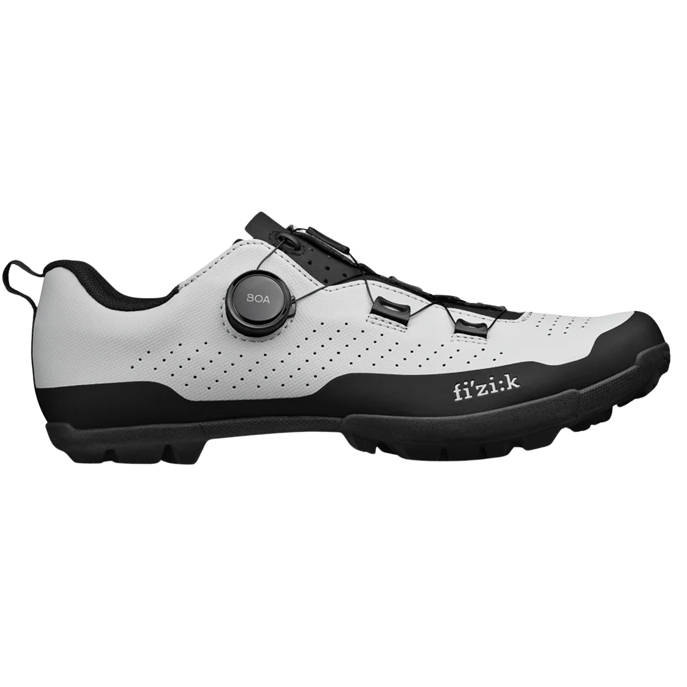 Fizik Atlas Radschuhe Fahrradschuhe grau Größe 44.5 Gravel | Mountainbike Widerstandsfähig