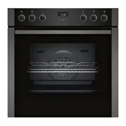 E1ACE2AG3 Einbau-Herd kochfeldgebunden 60cm GraphiteGrey EasyClean LCD-Display 7Heizarten