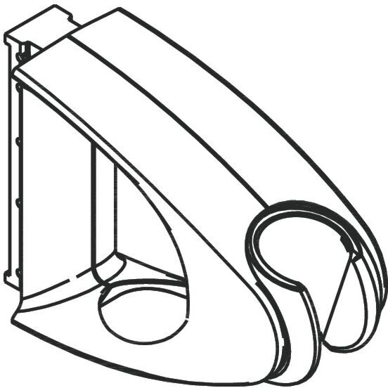 Hansgrohe Pharo Schieber für Unica D 97024000 chrom