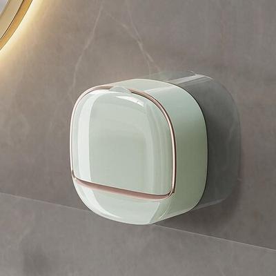 luxuriöser Seifenhalter mit Abtropfschale, Wandmontage, kein Bohren erforderlich, stilvolle Seifenaufbewahrungsbox für das Badezimmer, praktische Abtropfschale für Seifenstücke und Wäsche