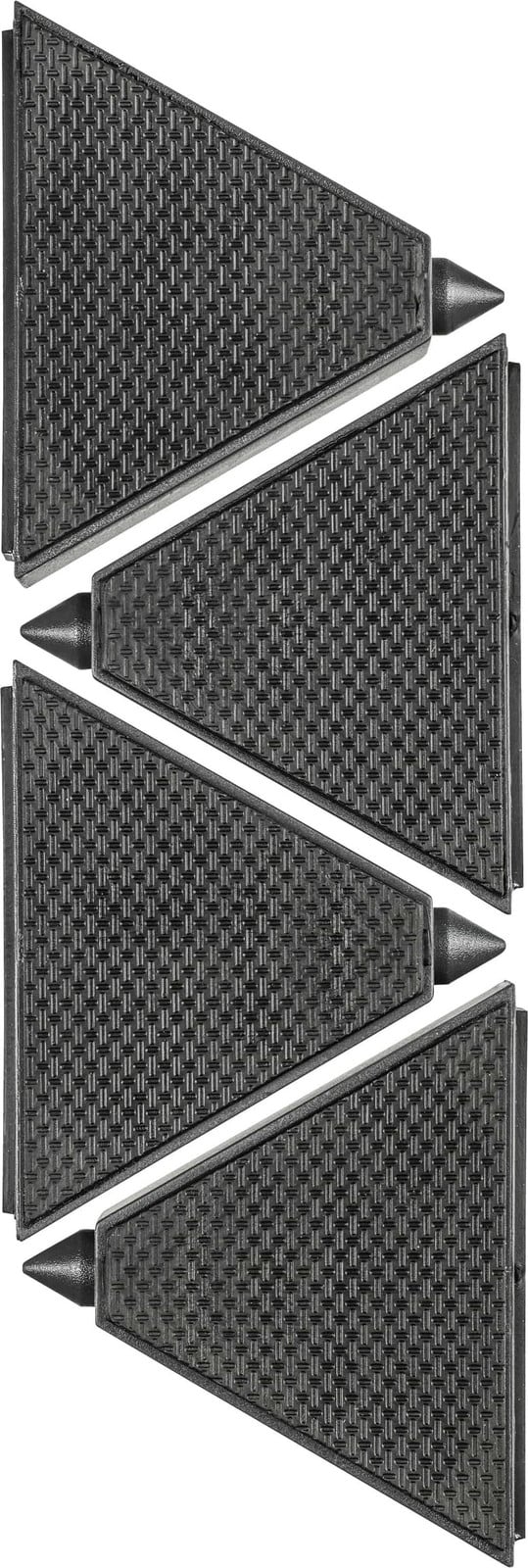 KWB TriGrips Werkstukonderlegplaten, set van 4 stuks, 785800