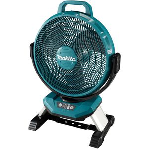 Makita Ventilator DCF301Z Akku-Lüfter, 18V, Ø 33cm, Bodenventilator für 18V Akku, oszillierend, Timer