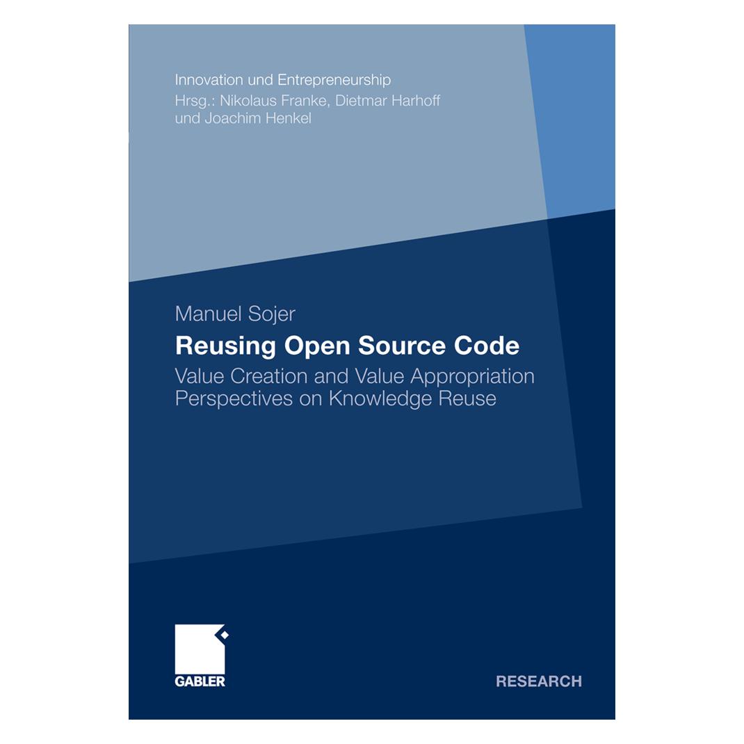 Gabler Reusing Open Source Code (Englisch, Softcover, Manuel Sojer) (55371647)