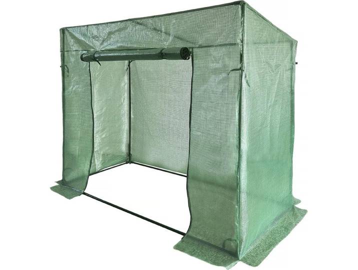 Serre tomates de jardin \ Lys\ - 1.6 m² - 130g - Vert