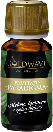 Goldwave Paradigma Aroma Concentrato 10ml Melone Lampone Mora Gelso Bianco