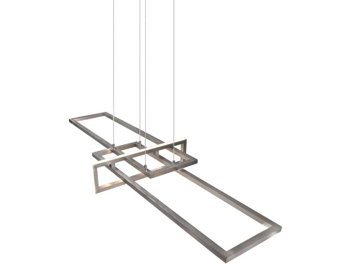 Pendellampe Cecile - Farbe: Nickel matt - LED - Material: Metall- LED Energiesparlampe