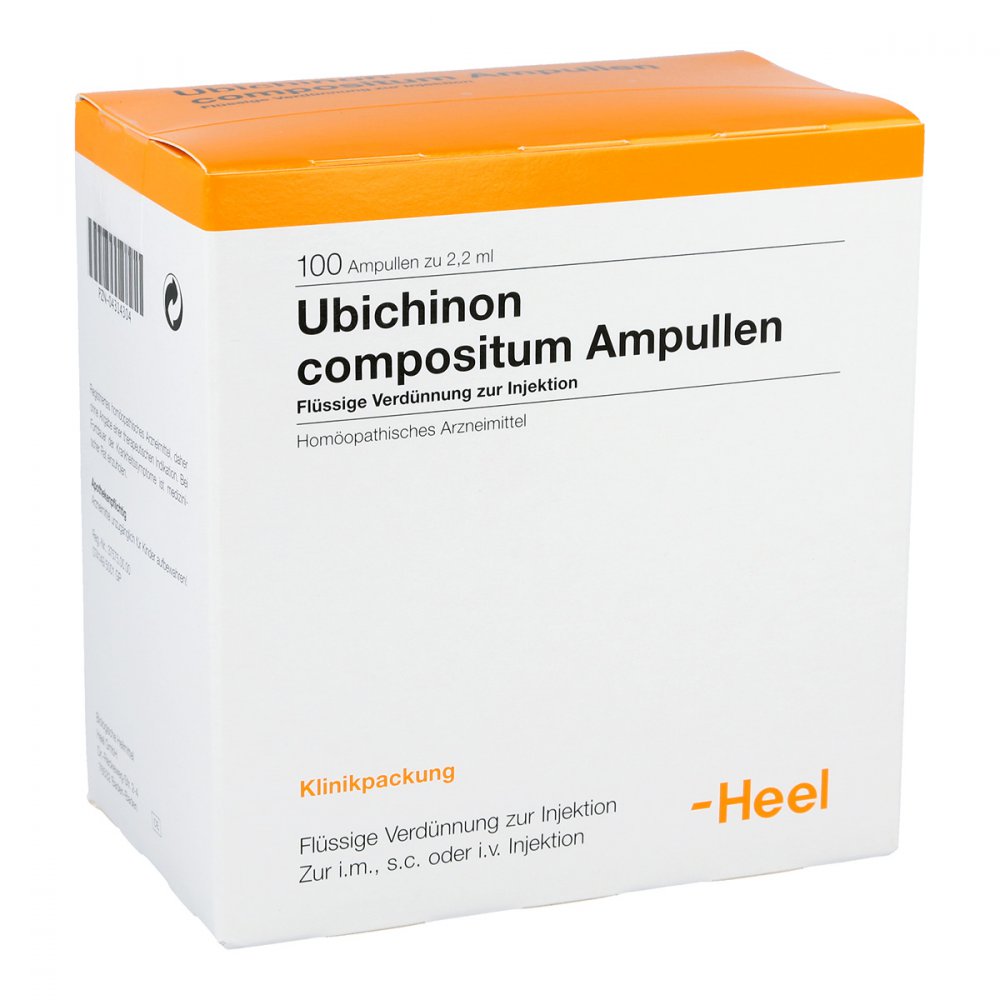 Biologische Heilmittel Heel GmbH Ubichinon compositus Ampullen 04314304