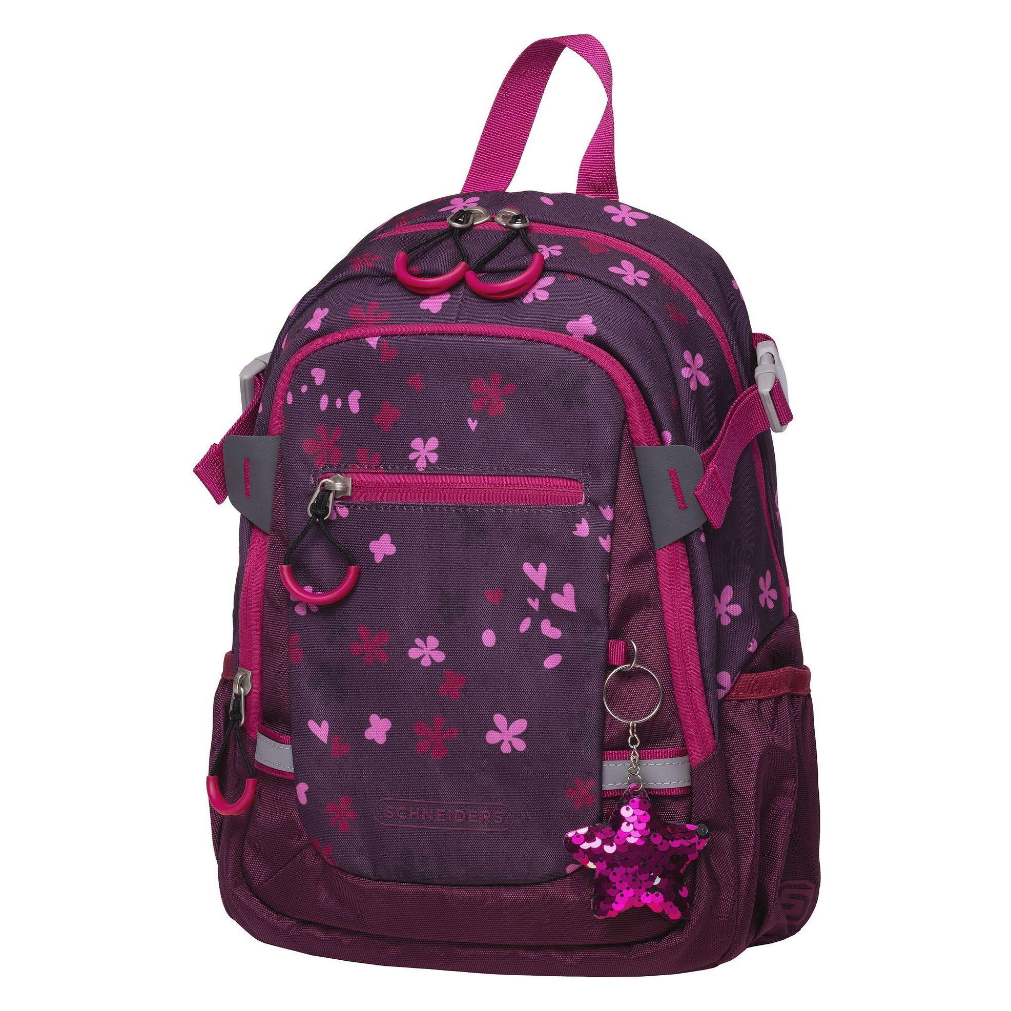 Schneiders Kinderrucksack Berry Blossom dark red (11 l) (72125-051)
