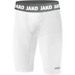 JAKO Kinder Short Tight Compression 2.0, Größe 164 in Weiß Weiß