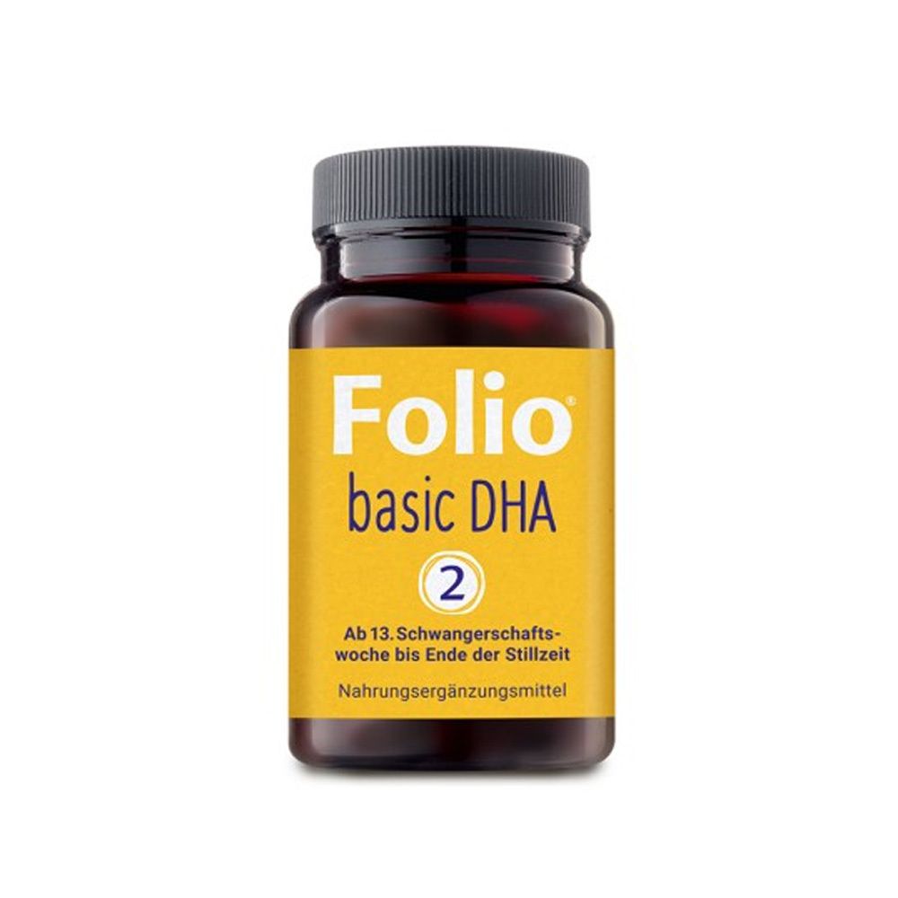 Folio 2 basic DHA Hartkapseln 90 St