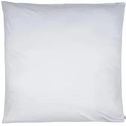 KISSENHÜLLE BasicSoft pur-weiß 100% Baumwoll-Jersey 80/80 cm