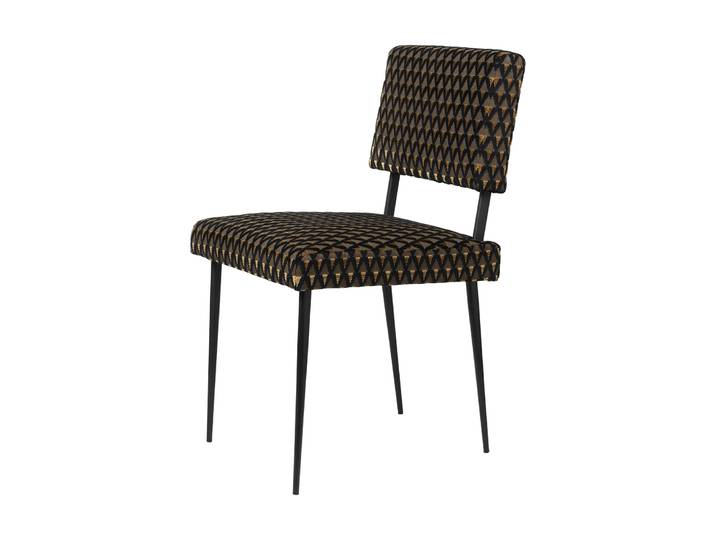 GUBI M-Chair chaise Amuleto 010-mat noir
