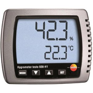 Testo Thermo-Hygrometer 0560 6081, 608-H1, digital, von 0 bis 50°C, innen