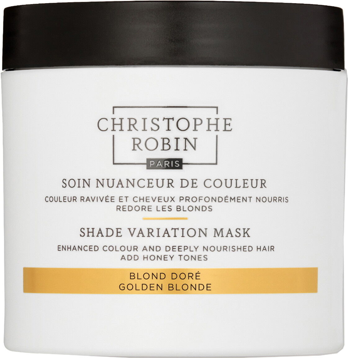 250ml Christophe Robin Shade variation Mask Golden Blonde