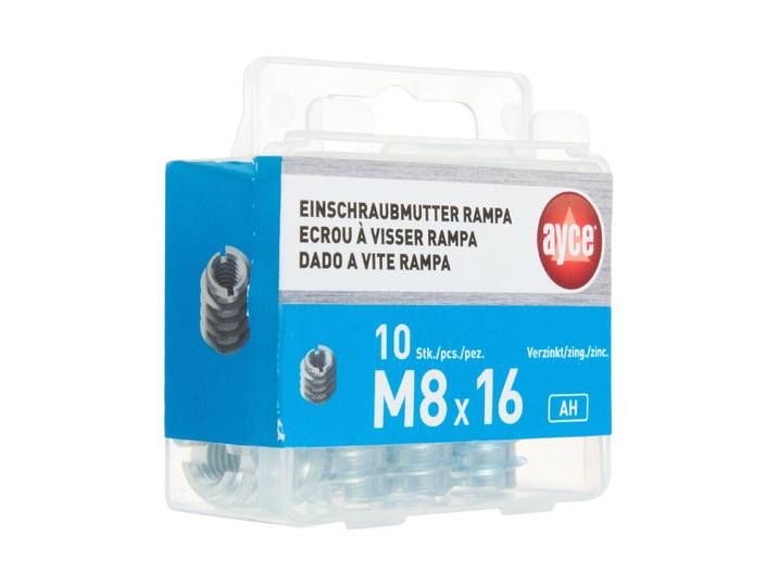 Ayce Einschraubmutter Rampa M8