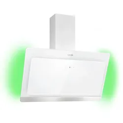 Aurora Eco 90 Dunstabzugshaube 584 m3/h 90cm kopffrei Ambientelicht Weiß