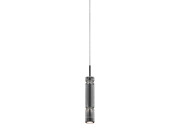 Compact LED Design Pendellampe „Ordo“ Schwarz Maytoni