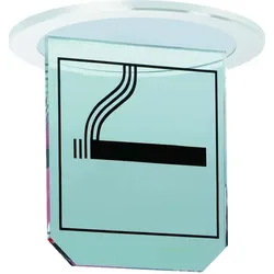 Ridi-Leuchten Hinweisschild Nr.8 DR195-HWNR8-K-D-W