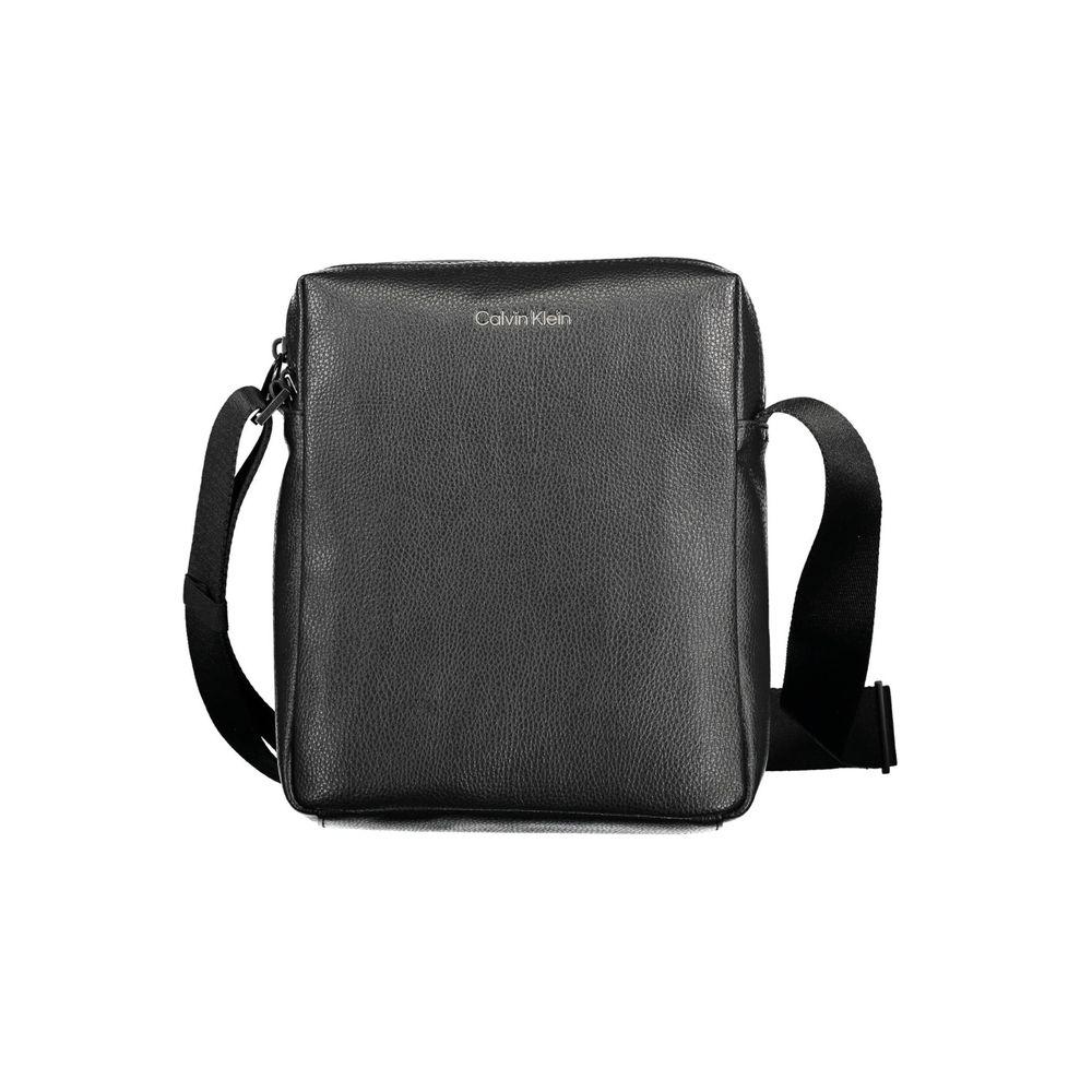 Calvin Klein Nero Polyester Heren Schoudertas