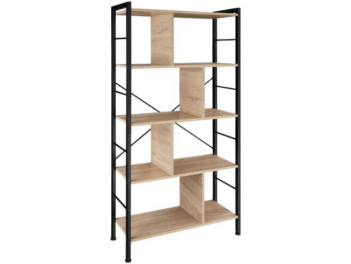 Étagère en panneau aggloméré 75,5x30x15,5 cm bois clair