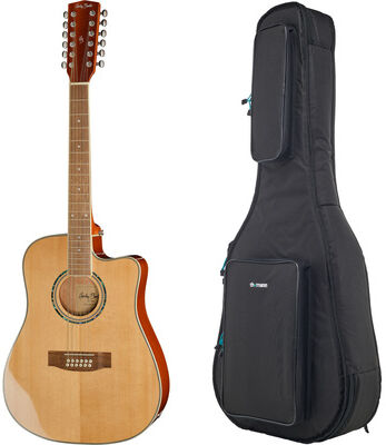 Harley Benton D-200CE-12NT w/Bag Natur