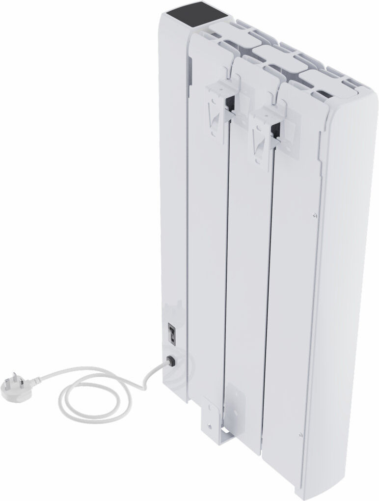 Symple Stuff Wille 700W 2387 BTU Electric Radiator Space Heater with Adjustable Thermostat 57cm H X 35.5cm W X 9cm D