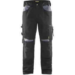 Blakläder, Arbeitshose, Bundhose Handwerk, schwarz / grau, Konfektionsgrösse 110 (110, 48)
