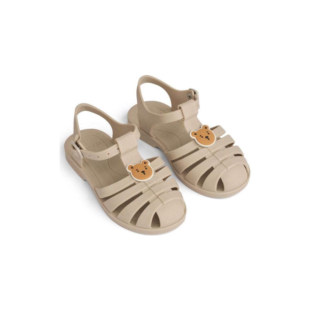 Liewood Bre Sandals With Charms bear / sandy (2676) 21 LW20441-2676-21-CU
