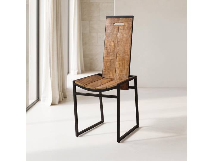 Chaise bois metal - Classy