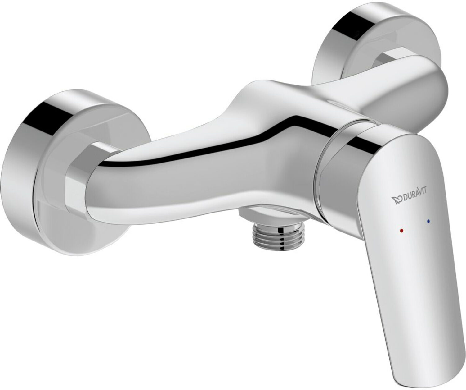 Duravit Brause-Einhebelmischer No. 1 AP, Wandmontage, chrom (N14230000010)