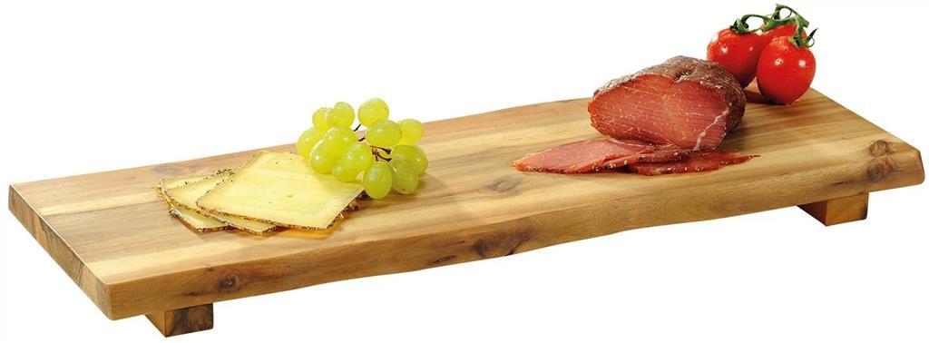 Kesper Tagliere Rettangolare con Piede 53 x 19 cm