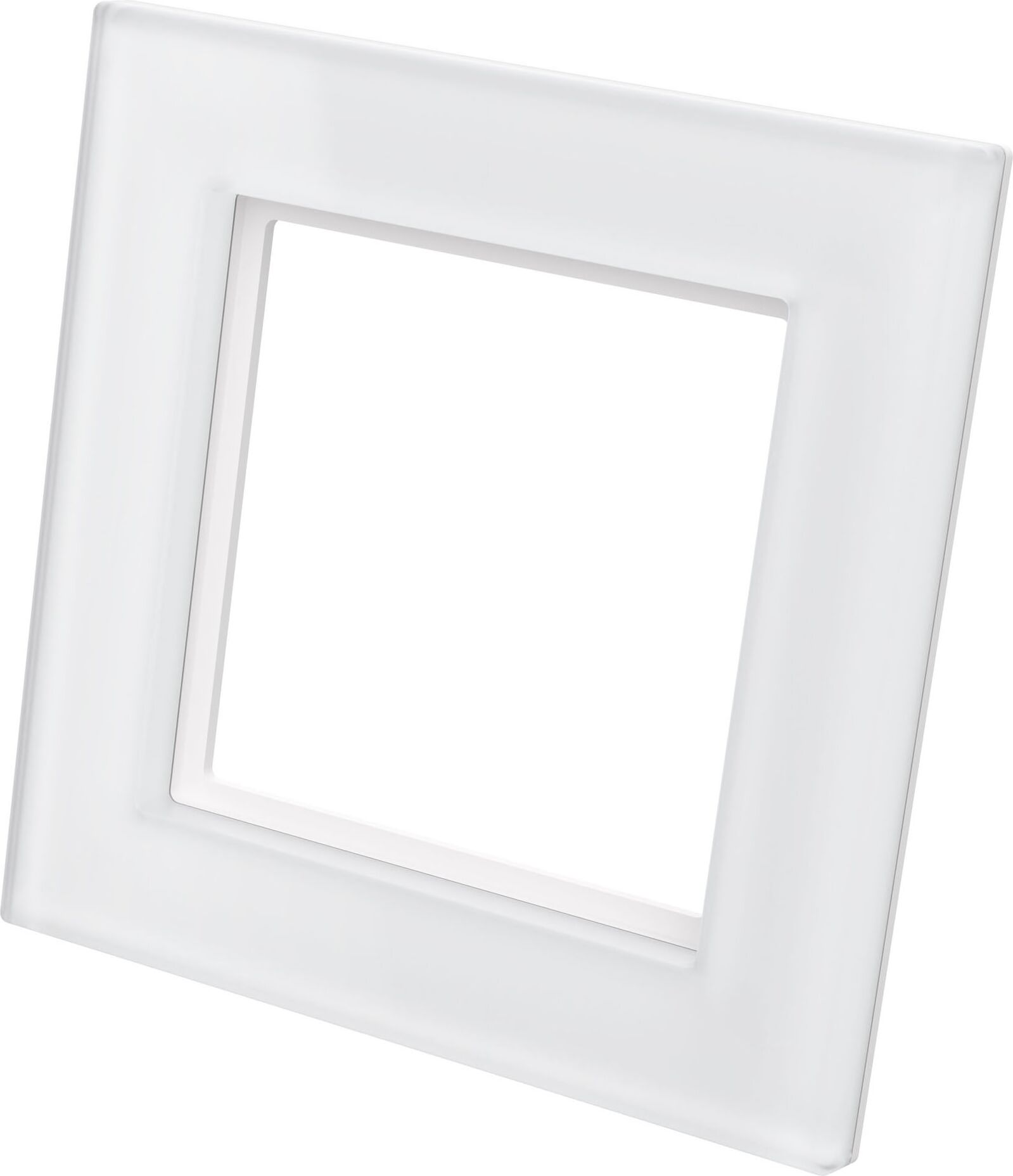 HOMEMATIC IP Smart-Home-Zubehör "Glasrahmen – 1-fach", weiß, B:12,5cm H:5cm T:12,5cm, Smart-Home-Stationen, Smart-Home-Zubehör
