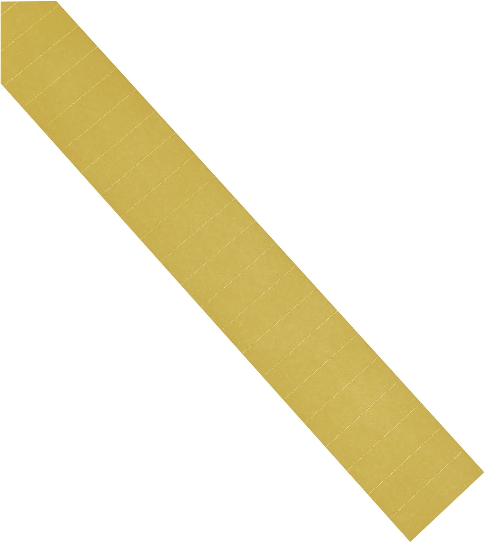 Magnetoplan Etiketten für C-Profil 40 mm, 40 x 15 mm, gelb (1289102)