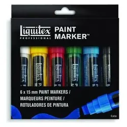 Winsor & Newton, Marker, Paint Marker Wide 6 Set (6x)