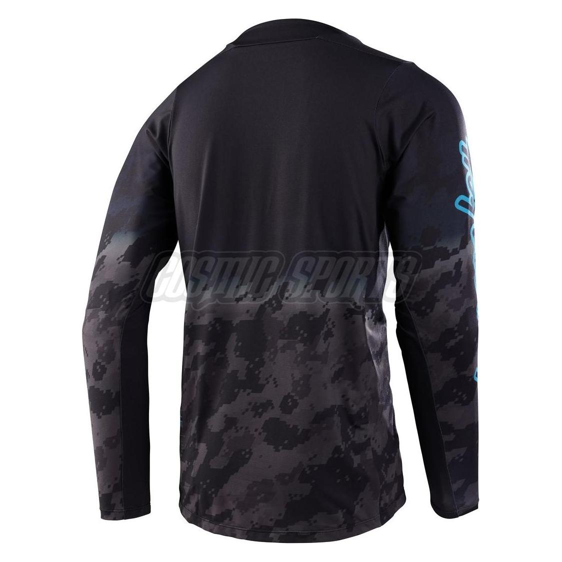Troy Lee Designs Skyline LS Jersey, Fader, digi black, M (M) (25047985)