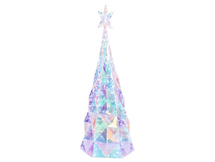 Décoration extérieure led 120 cm arbre de noël multicolore