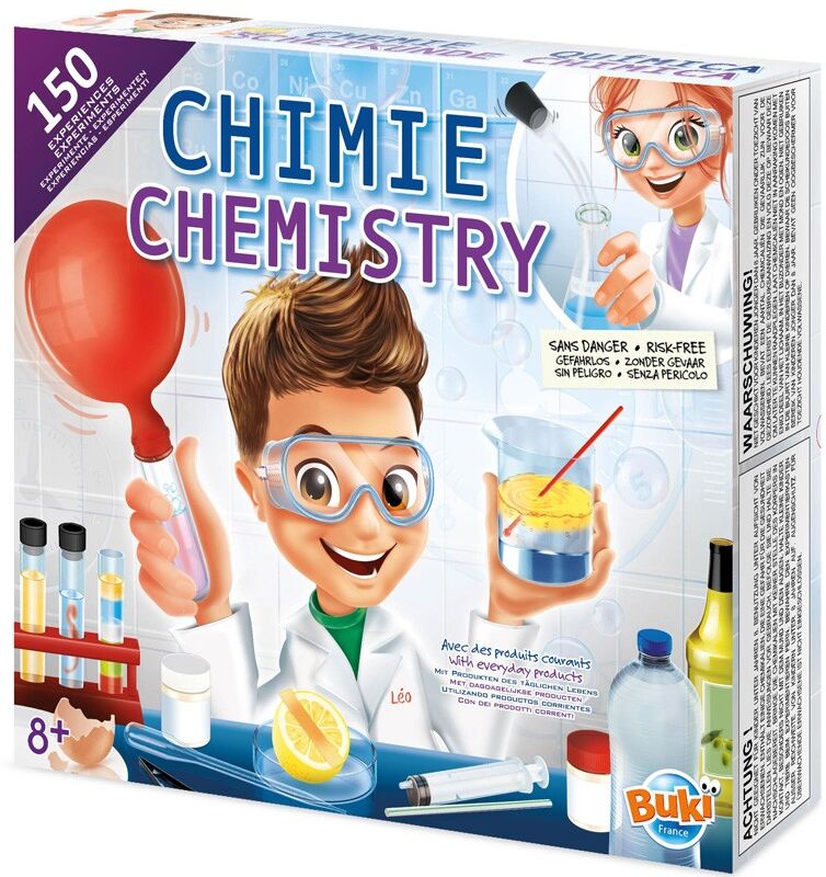 Buki France Chimie sans danger - 150 Expériences - Buki