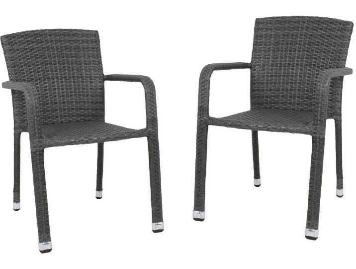 Garden Pleasure Stapelstuhl GETAFE (Set, 2 St), 2er Set