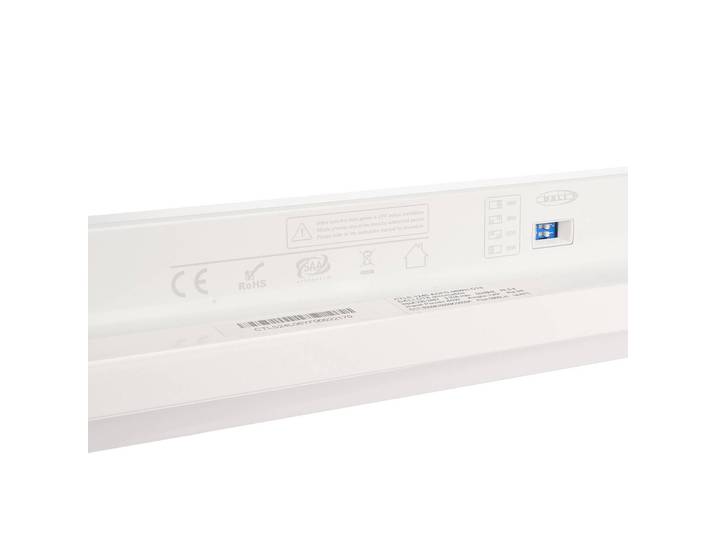 Deko-Light LED-Schienenlampe LINEAR PRO, weiß, CCT 120 cm 3-Phasen DALI dimmbar, weiß / opal, für Arbeitszimmer / Büro, Aluminium