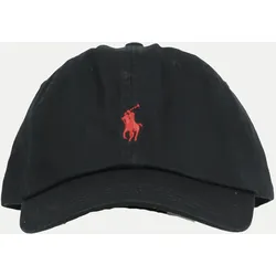 Cap mit Logo-Stickerei Schwarz