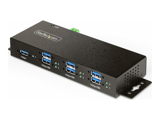 StarTech.com 7-Port Managed USB Hub with 7x USB-A (5G7AINDRM-USB-A-HUB)