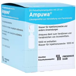 Ampuwa Plastikampullen Injektions-/infus 20X20 ml
