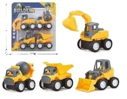 Bouwvoertuigen set van TOYS Paweł Wojda