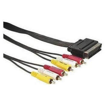 Lama KE050A2600 Video kabel SCART M 6x C (5 m, Cinch Kabel) (35539549)