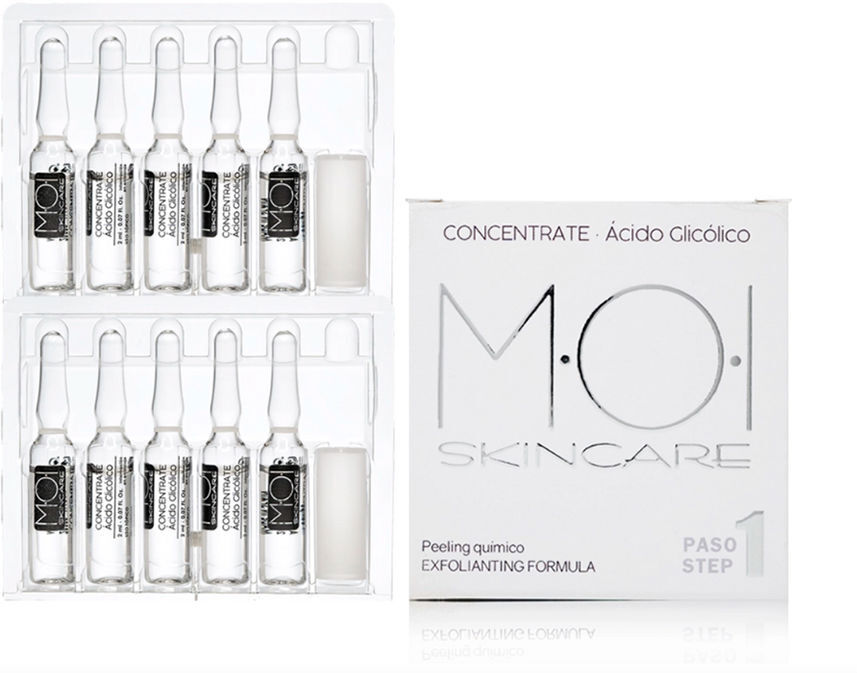 Moi Ampoules visage Acide Glycolique 10 x 2 ml
