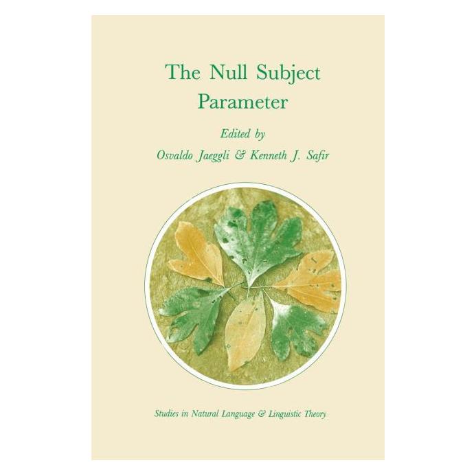 Springer The Null Subject Parameter (Englisch) (61501218)