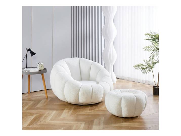 Livetastic Sesselset, Weiß, 97x65x95 cm, Wohnzimmer, Sessel, Sonstige Sessel