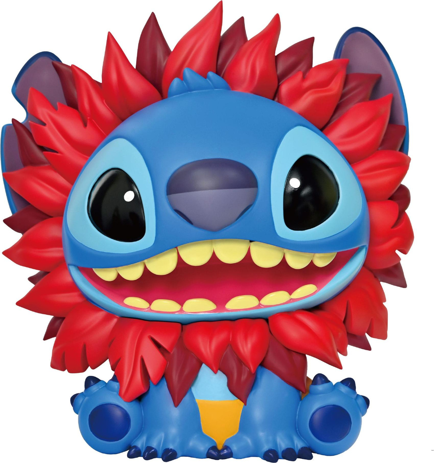 Lilo & Stitch spaarvarken Stitch in Simba-kostuum uit The Lion King